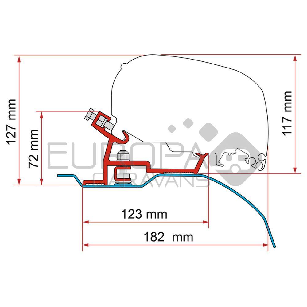Fiamma Ducato/Jumper/Boxer Kit H2-L2/L3 >2006 F65S/F80S