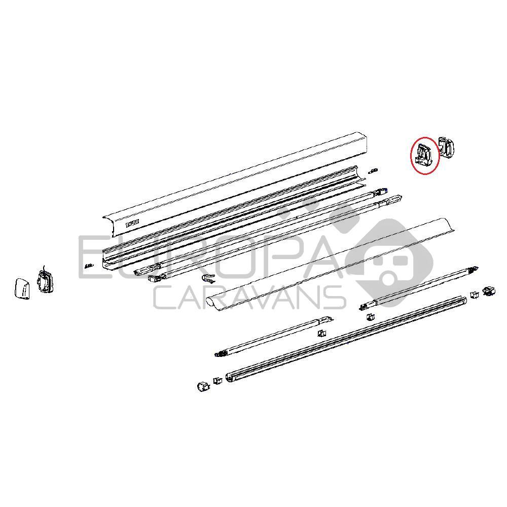 Thule Endplate Assy R 3200