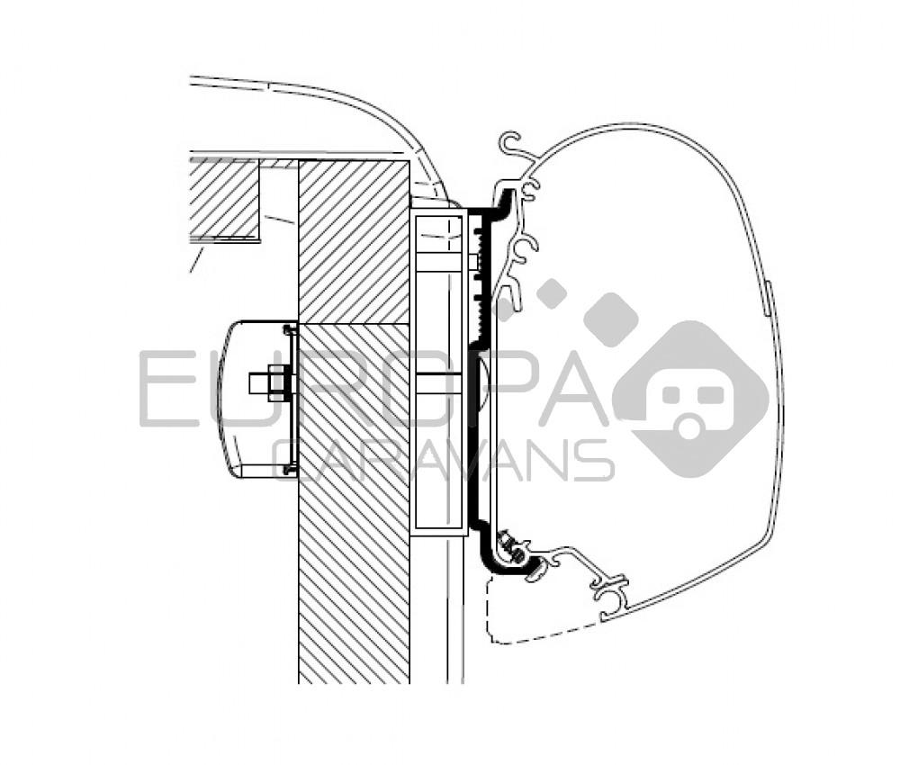 Thule Carado/Sunlight Adapter