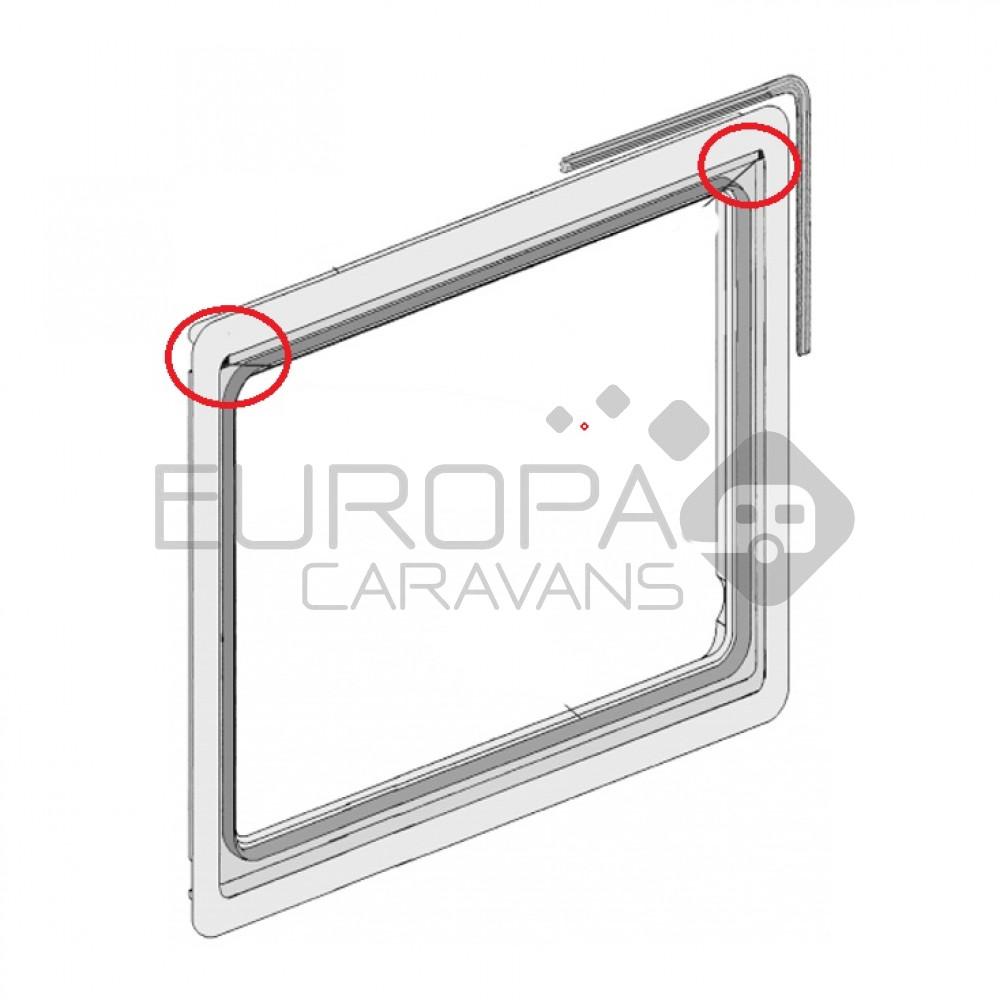 Dometic S6 Eindkappen set BG0070Z