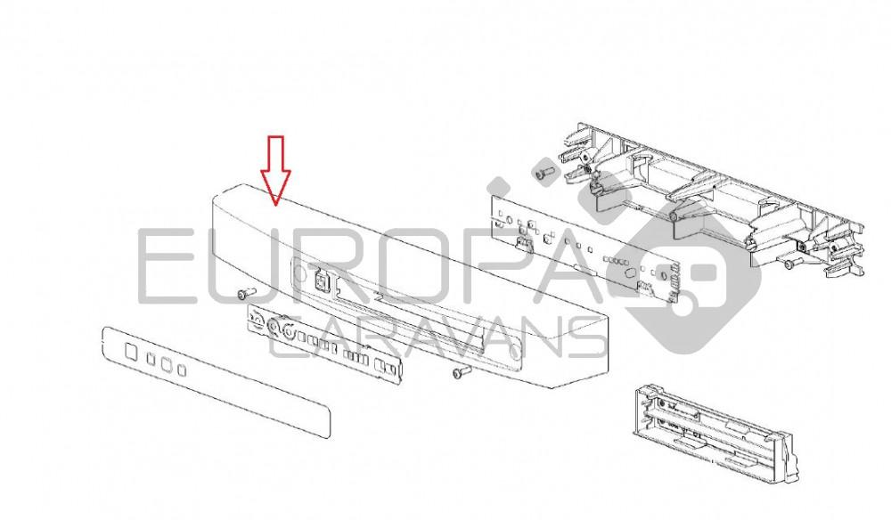 Thetford Koelkast N3150 Bedieningsdisplay Rechtsdraaiend