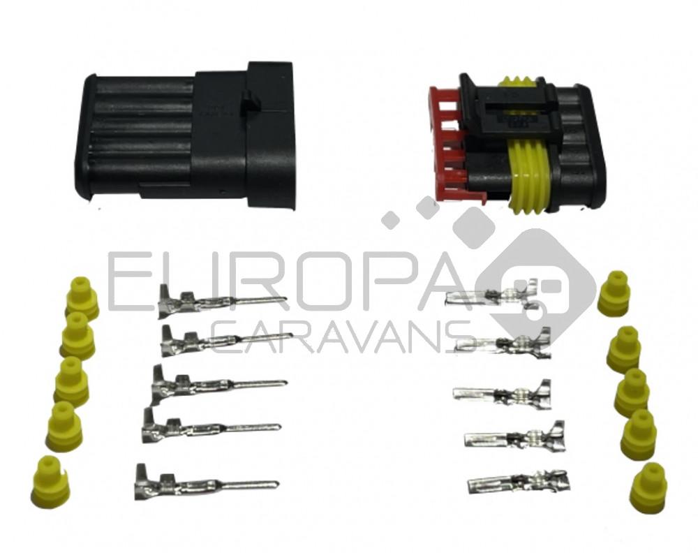 Superseal Connector Set 5-Polig