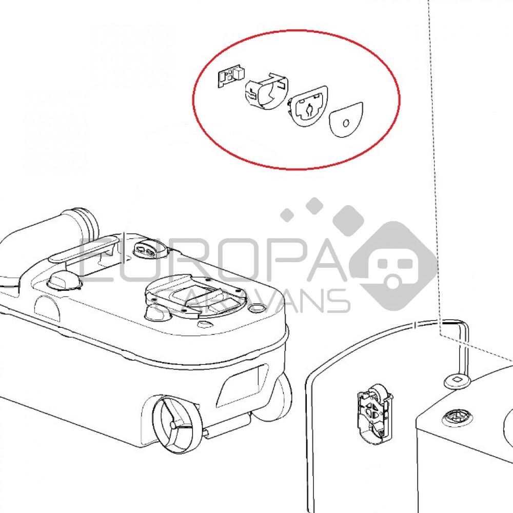 Thetford C220 Control Paneel / Wall Interface