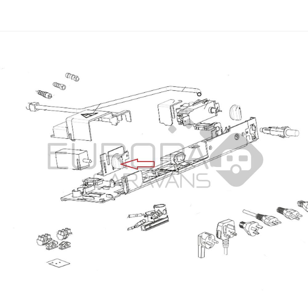 Dometic RF60 Keuzeschakelaar