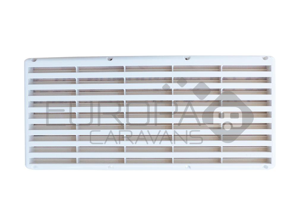 Ventilatierooster crème opbouw 36.5x16.5cm