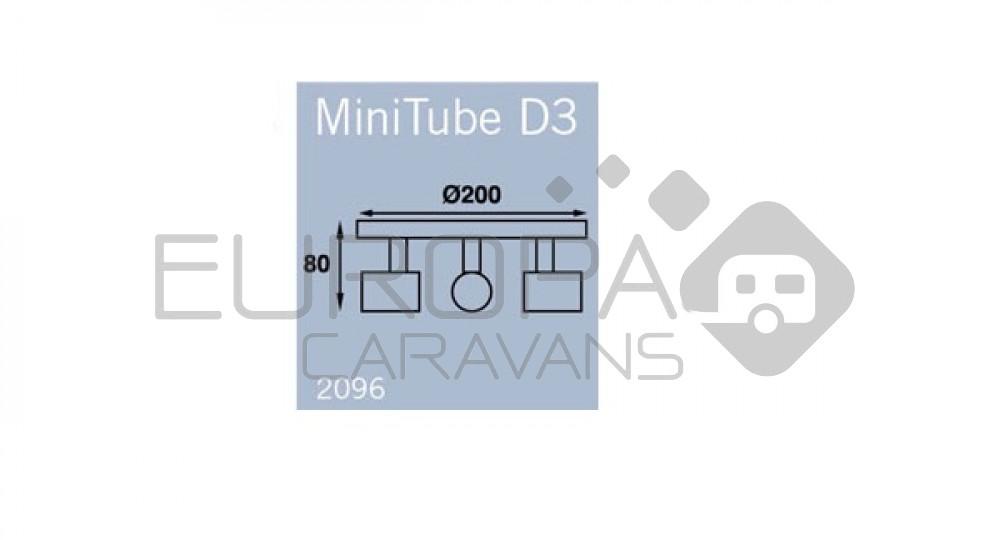 Plafonnière Mini Tube D3 LED