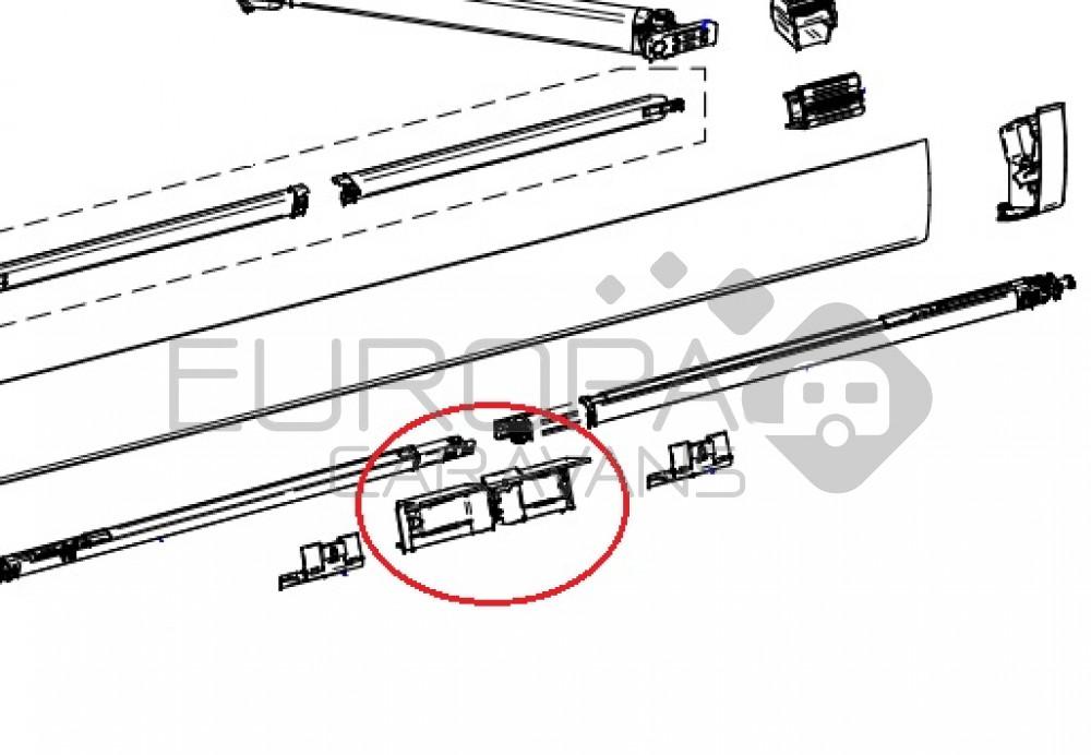Thule Central Clamp Support Arm 5200