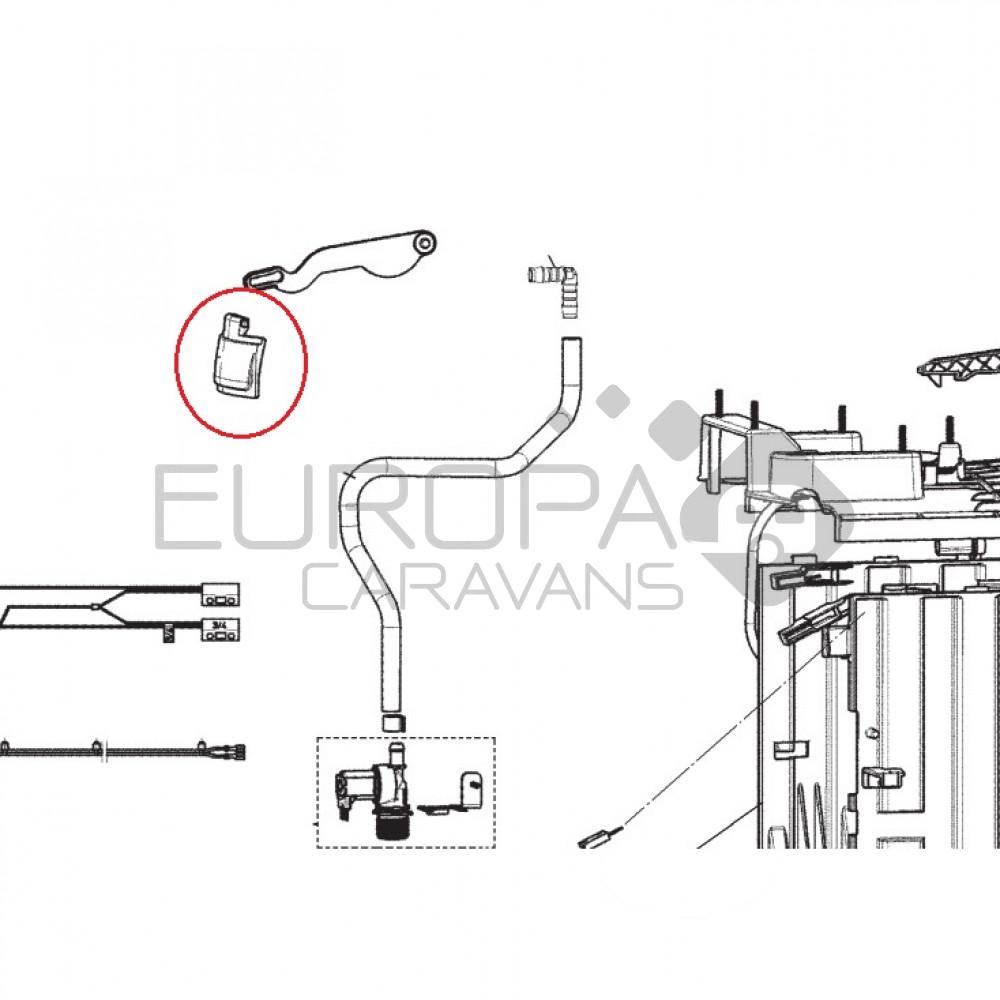 Dometic CT3110/ CT4110 Deurpaneel Glijder