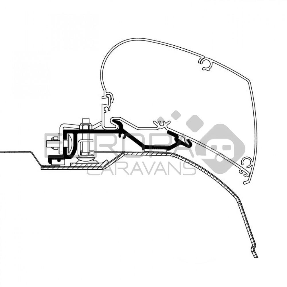 Thule Ducato/Jumper/Boxer Adapter >2007 L2H2 325
