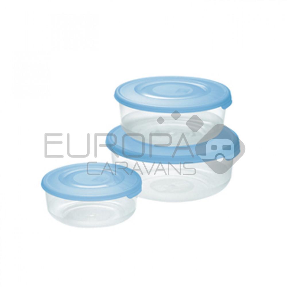 Ronde bewaardozen 1,7-1,0-0,5 ltr