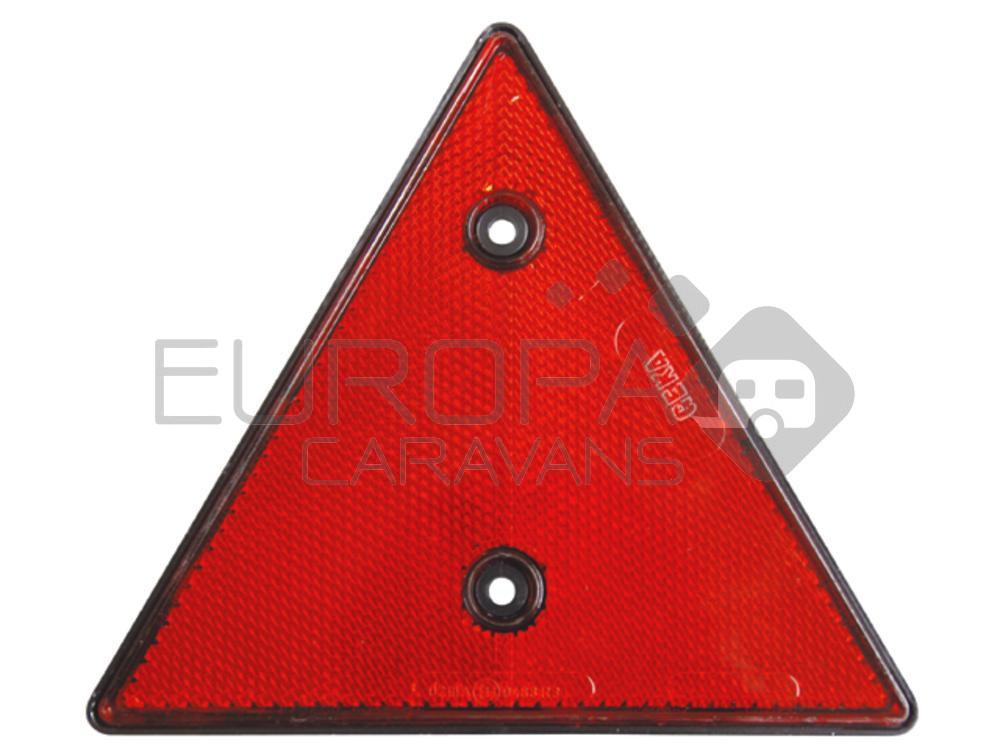 Reflector Driehoekig Rood