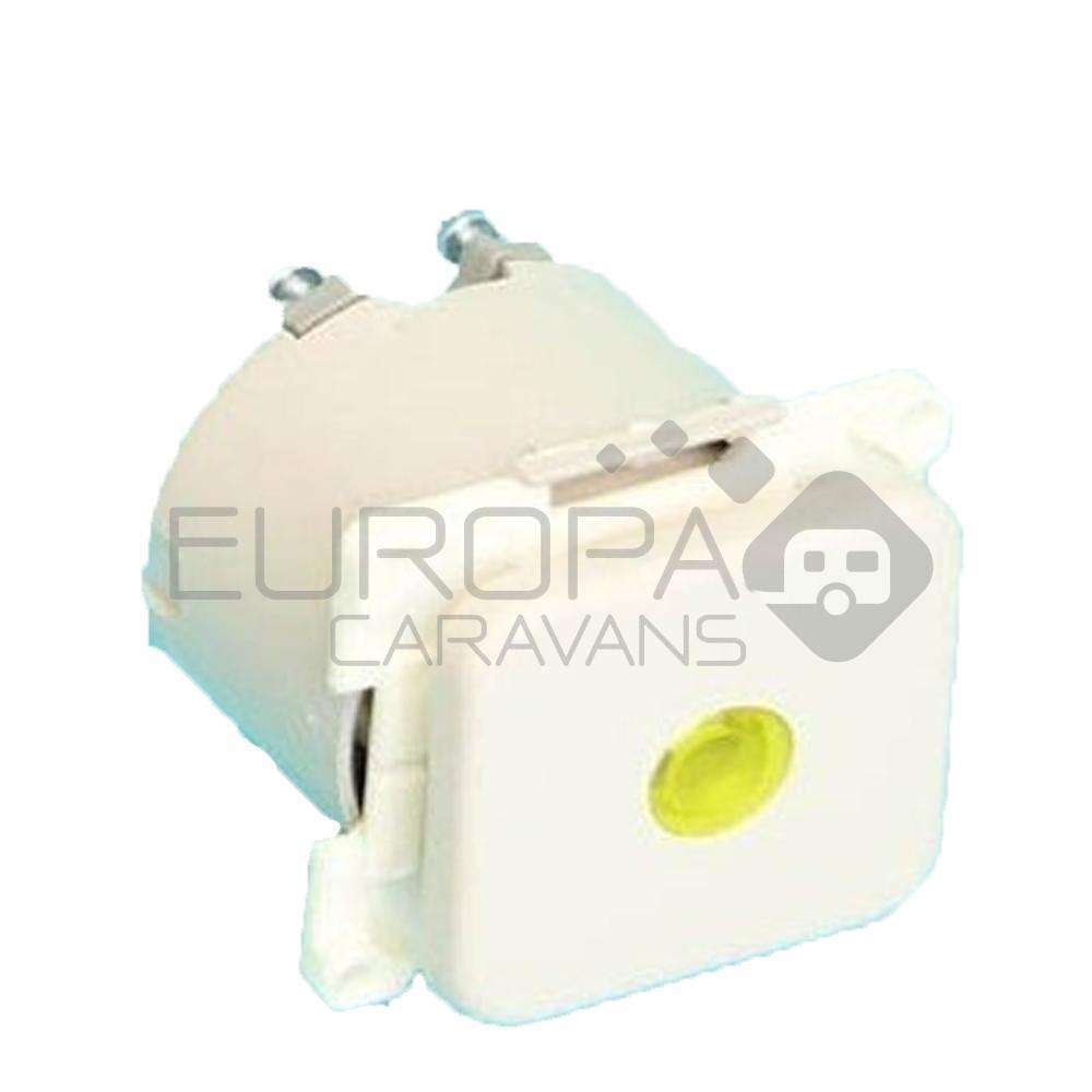 Presto Wipschakelaar met Lampje Inbouw Wit S-10.000