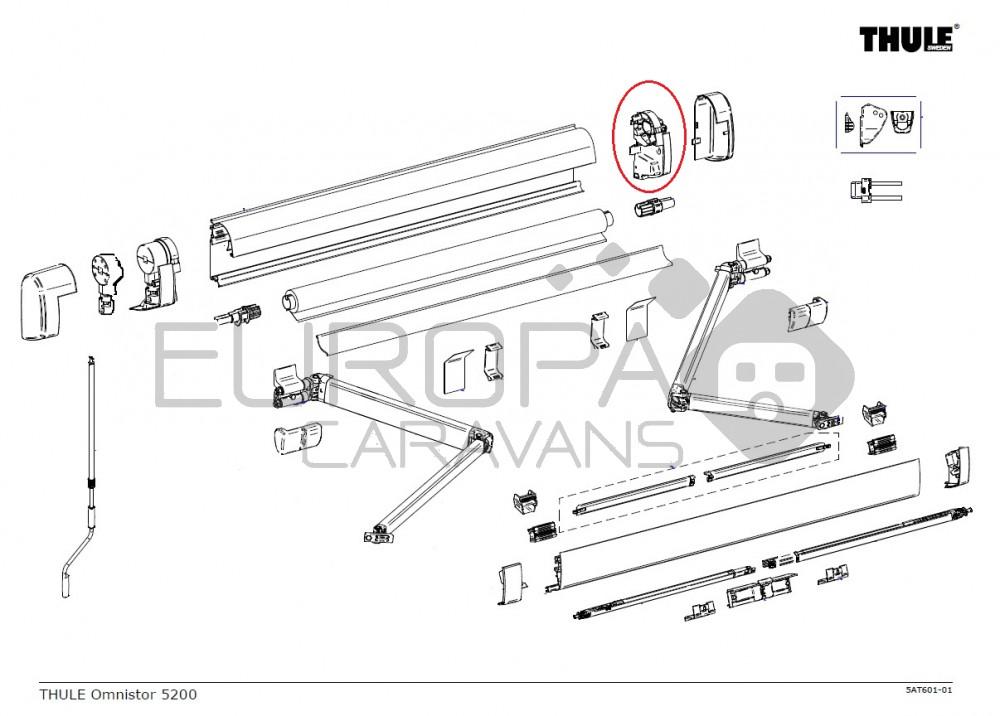 Thule Binnenkap RH 5200