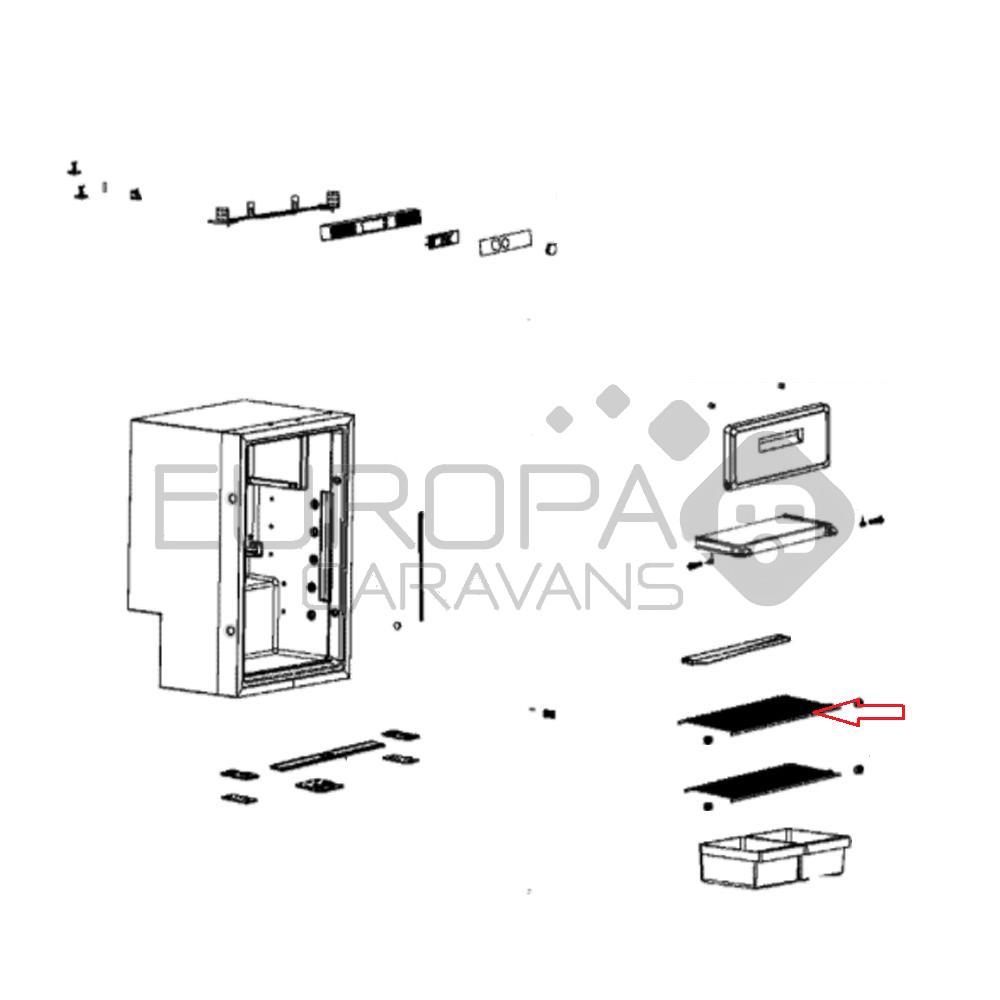 Dometic RMS10.5 Boven Rooster