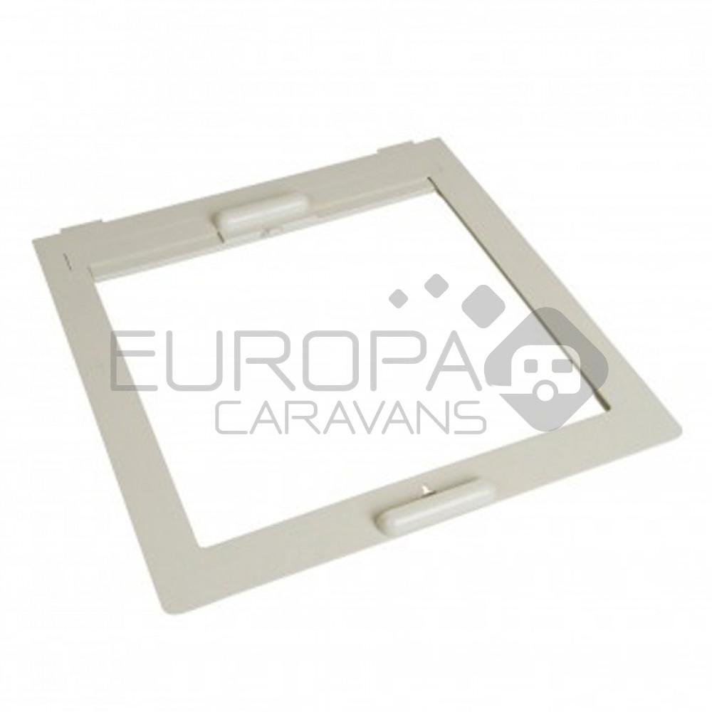 MPK Vliegenhor Scharnier Buitenzijde 40x40cm Wit