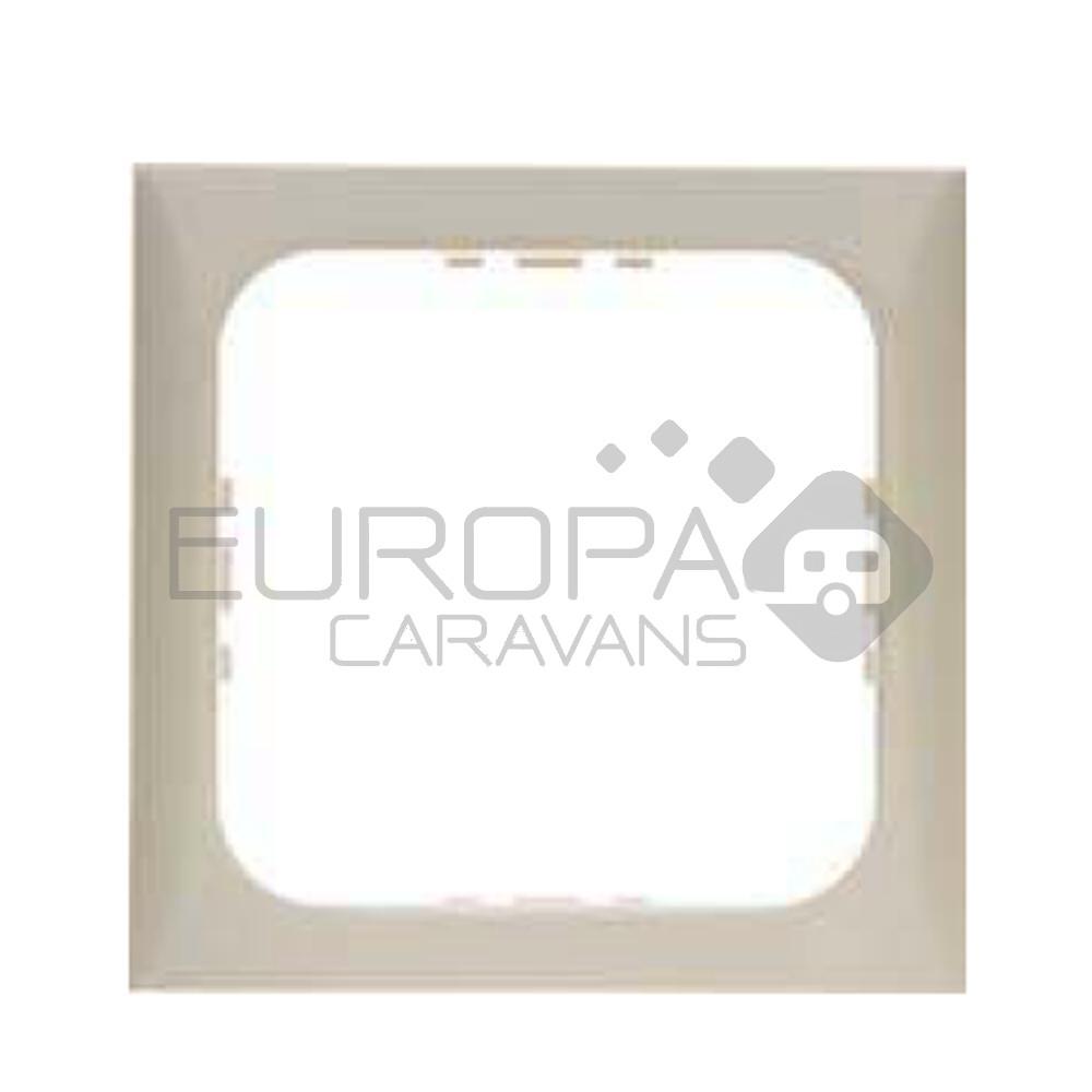 Berker Afdekraam Flow 1-Vaks Truma Element Chroom