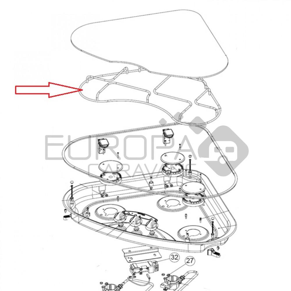 Pannentreef rekje chroom