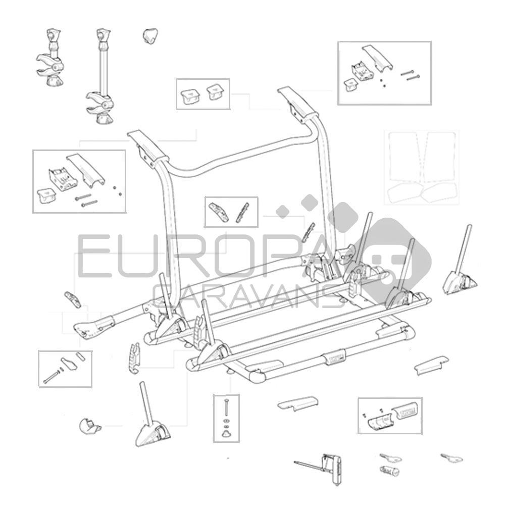 Thule WanderWay Lower Bracket