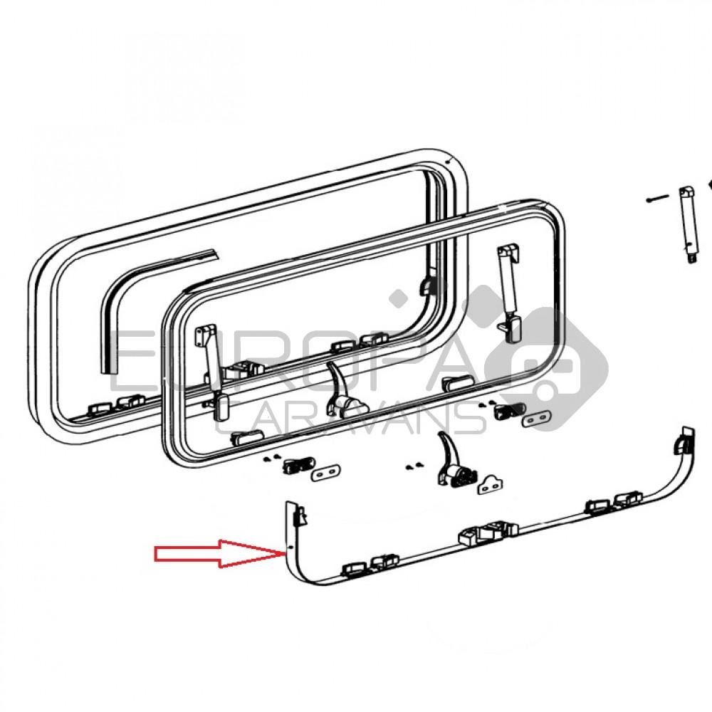 Dometic S7 Raaminlegbies > 2001 130x60
