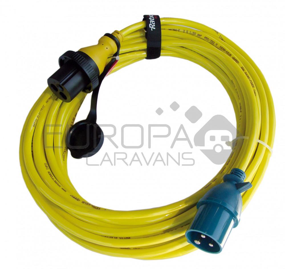 Ratio Walstroomkabel 3x2.5mm² 16A/250V 5m