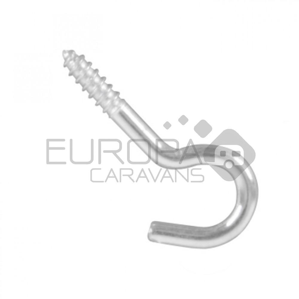 Spiraalhaak open oog à 25 stuk