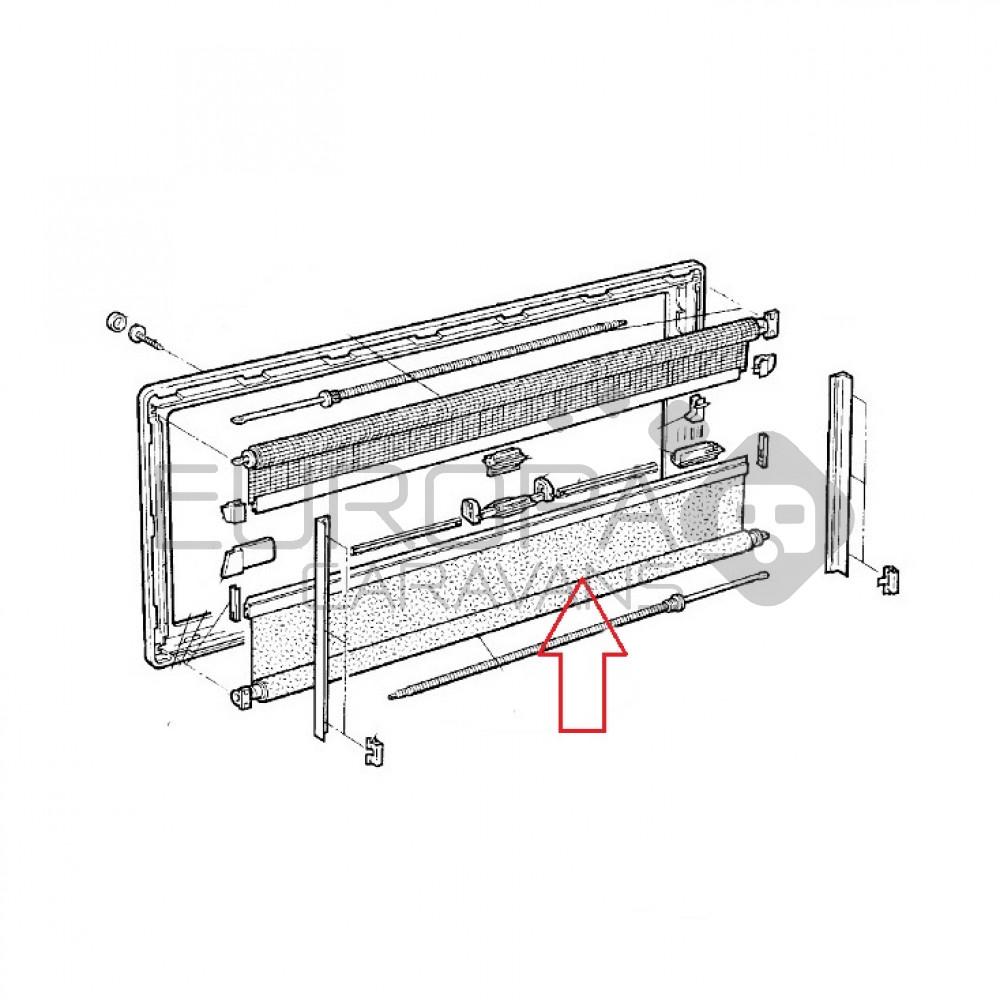 Dometic S3/S4 Vliegenrollo 55 x 60 Crèmewit