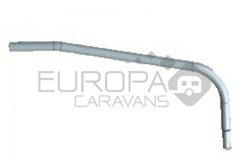 HTD Aluminium Buis Gebogen 2st