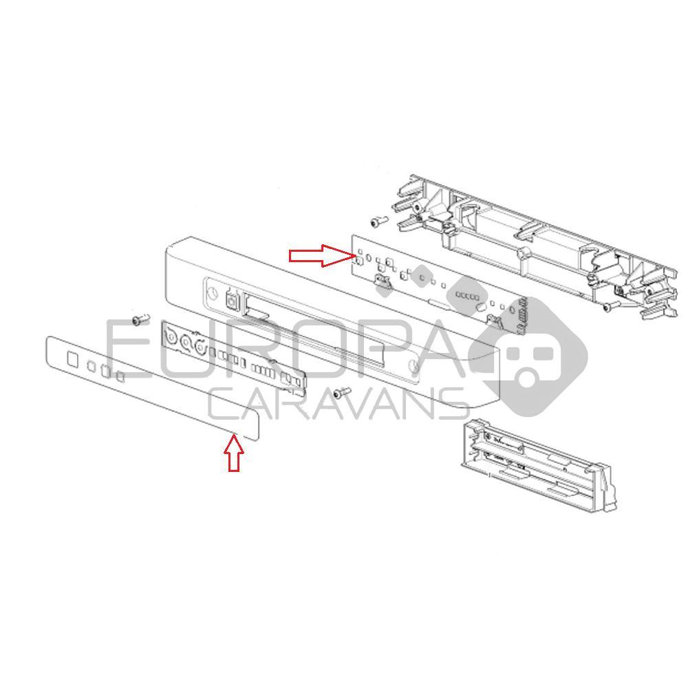 Thetford Sticker LED+PCB LED+DM N4***