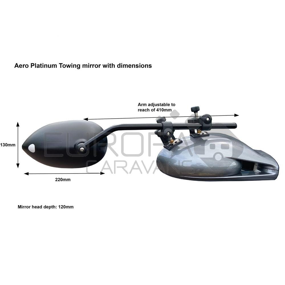 Milenco Spiegel Aero³ Platinum