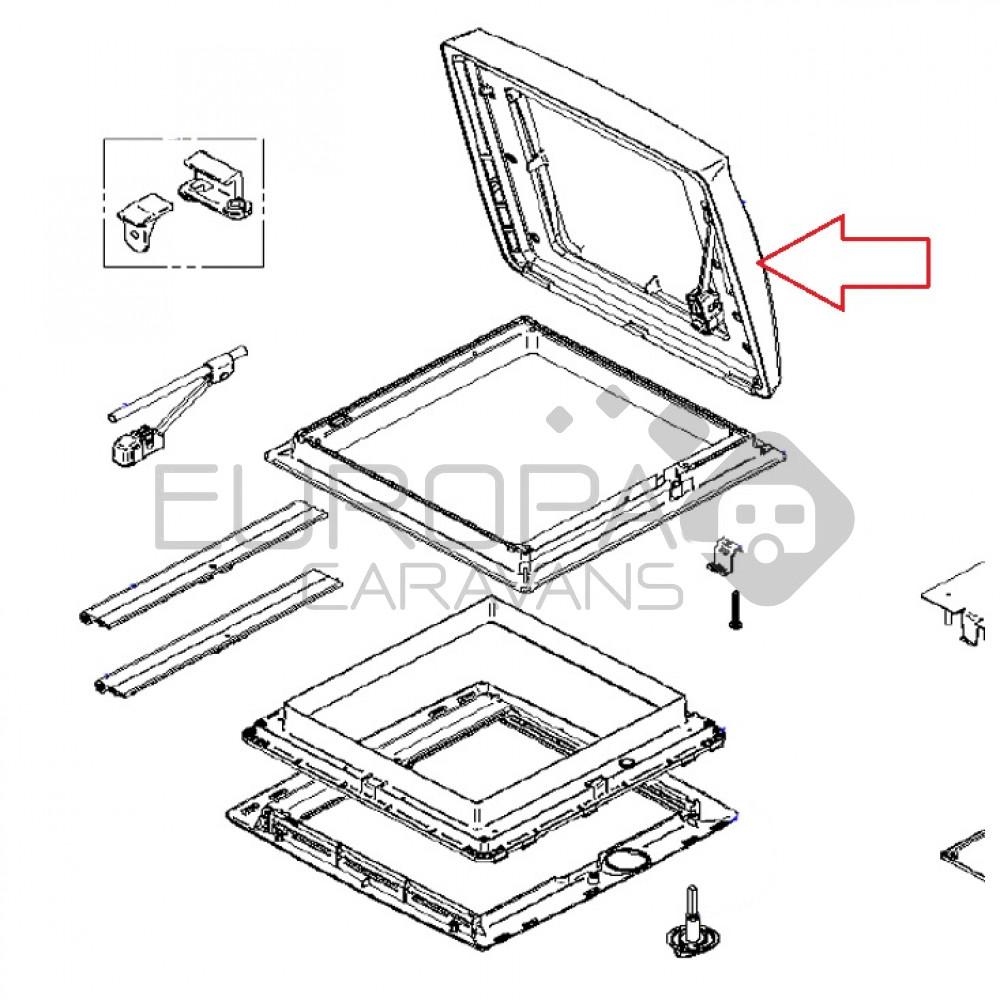 Thule Vent Dakluikkap Wit