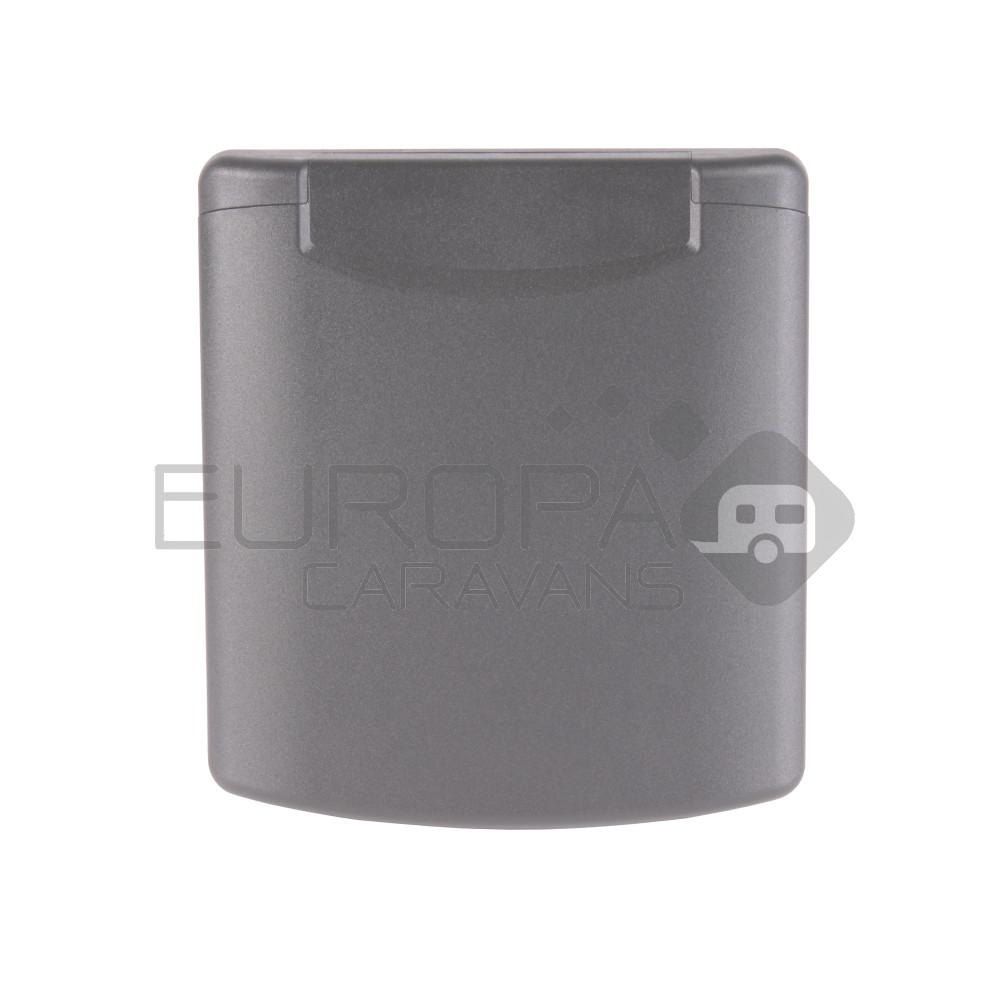 Deksel Inbouwstekkerdoos Design 2014 Antraciet