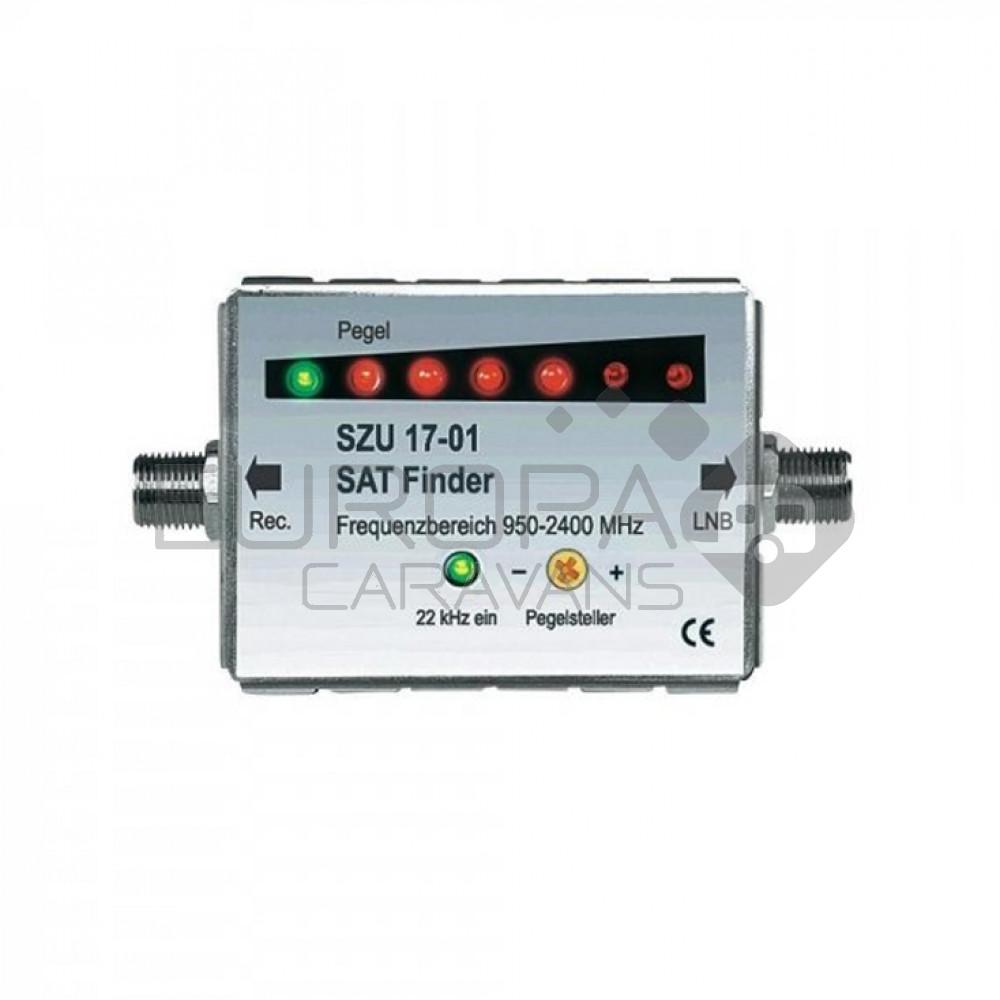 Satfinder, voor makkelijk vinden van de satelliet