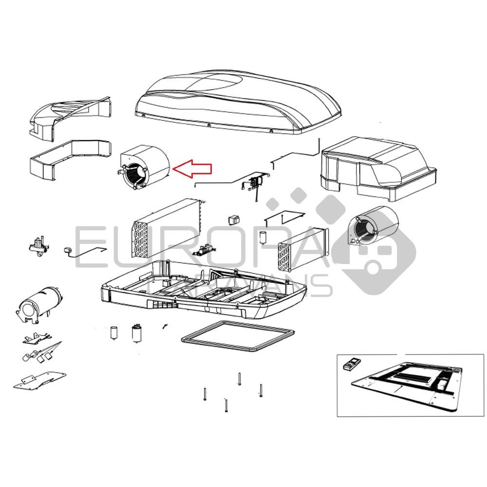 Telair Dualclima condenserfan