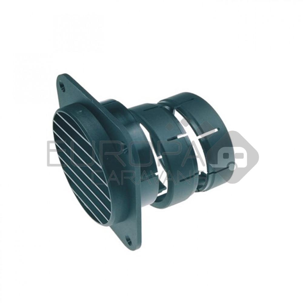 (17)Draaibare uitstroom opening zwart SCW2