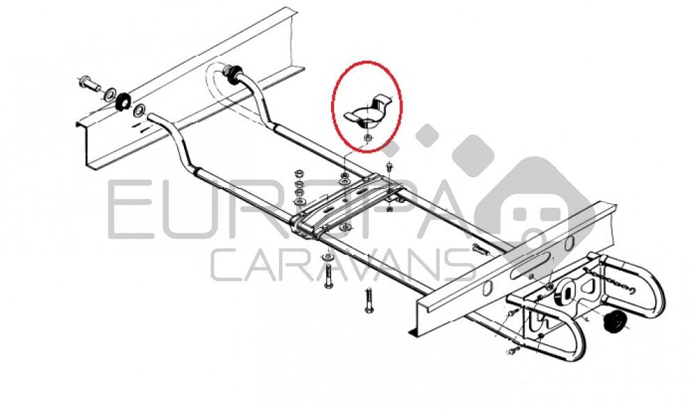AL-KO Reservewielhouder EH1 Spanvleugel