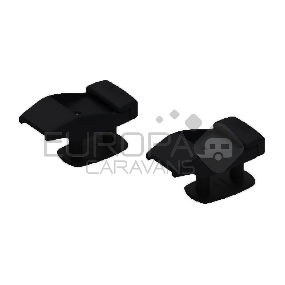 Fiamma Wandbevestiging Staanders Zwart