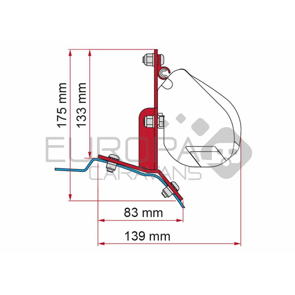 Fiamma Ford Custom Kit H1-L1 >2012 F35/F45