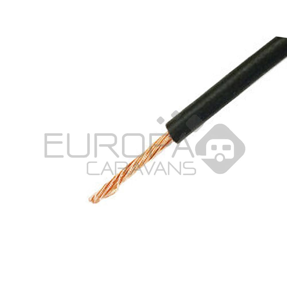 Berker Installatiedraad 2,5mm2 Zwart 100m