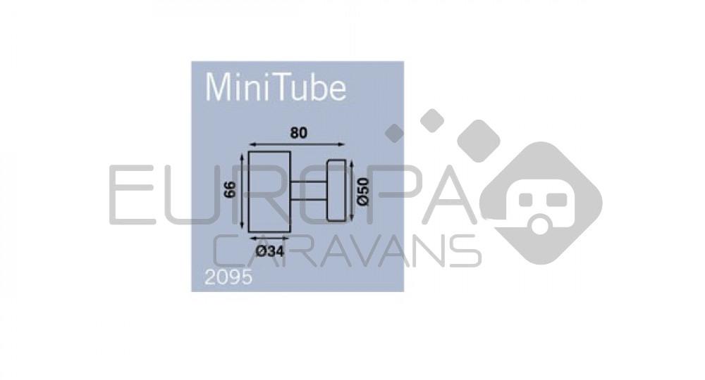 Mini Tube D2 alu m/schakelaar
