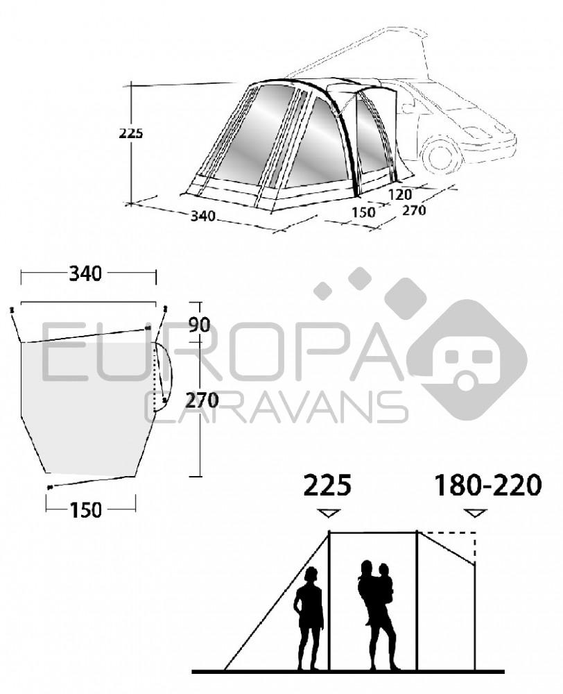 San Diego Freeway SA Busvoortent Smartair