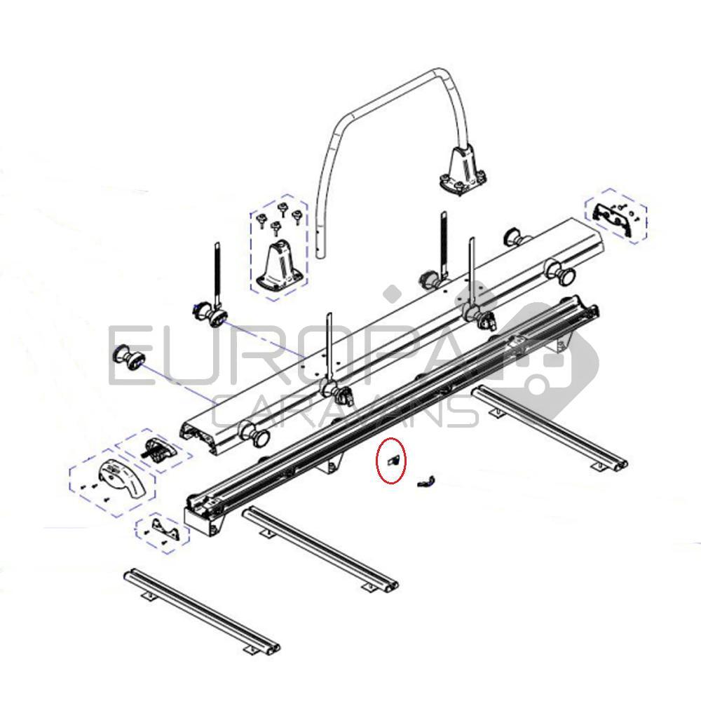 Thule VeloSlide Wheel Assembly