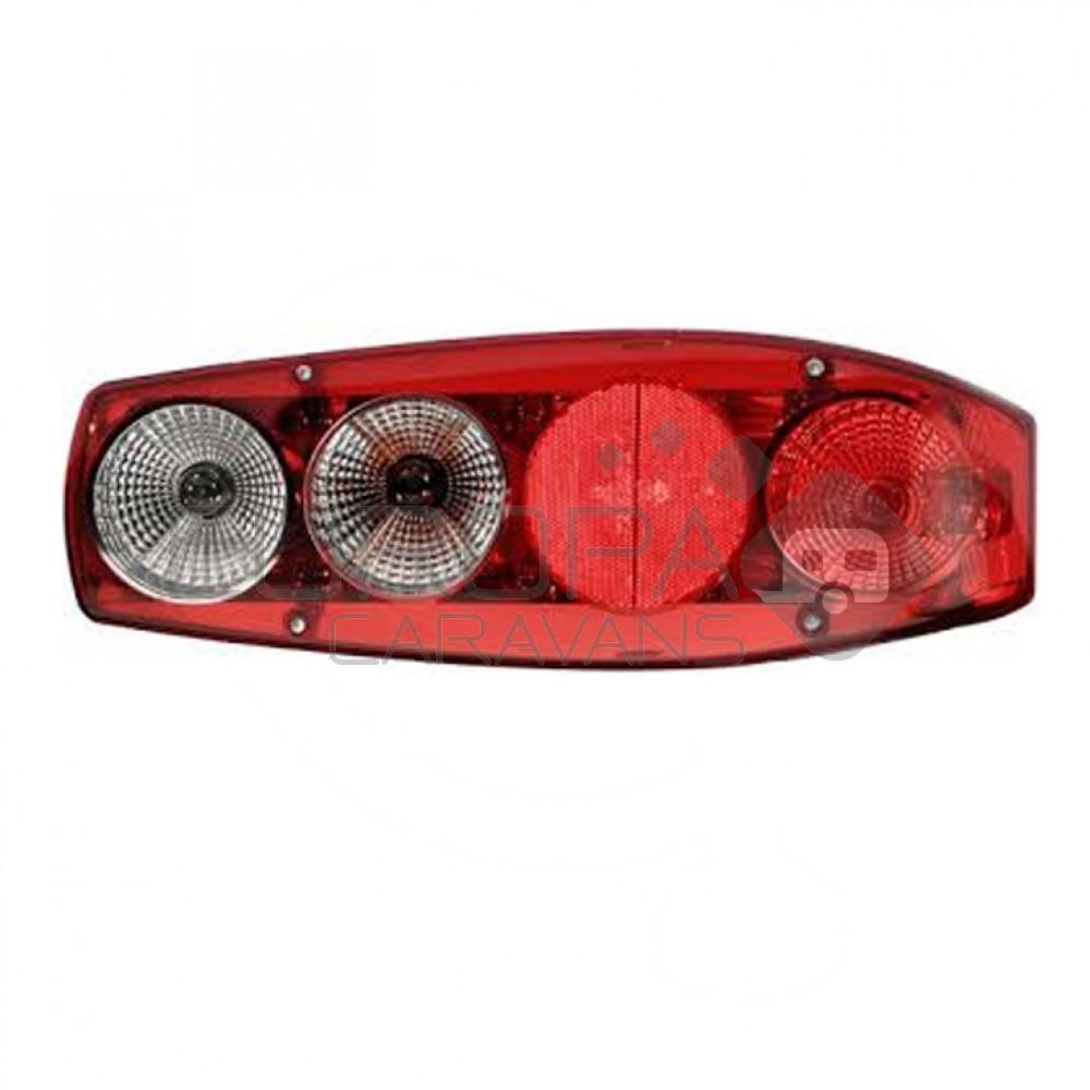 Hella Achterlicht Caraluna II Reflector/ Rem/ Knipper/ Achteruit/ Zijmarkering Camper Rechts