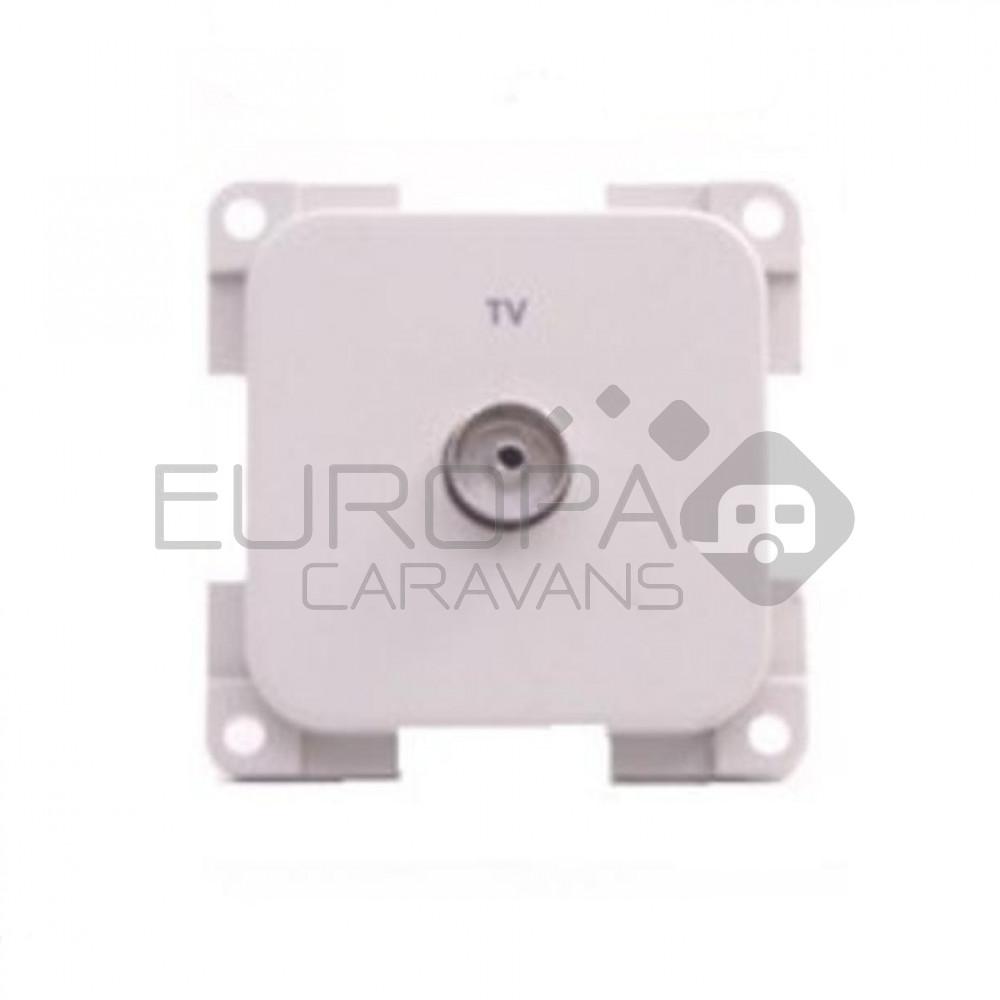 Presto Contactdoos TV Inbouw S-10.000 Grijs