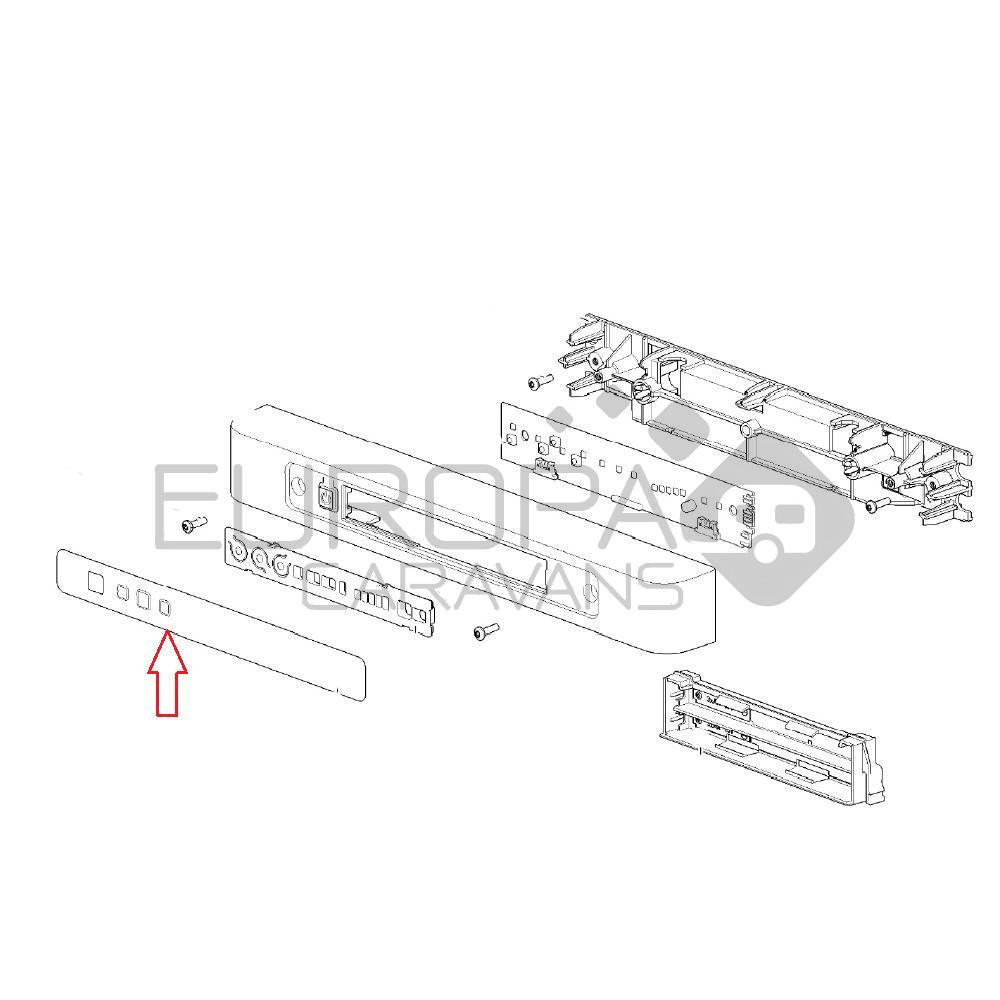 Thetford N3000 Sticker Display Led+