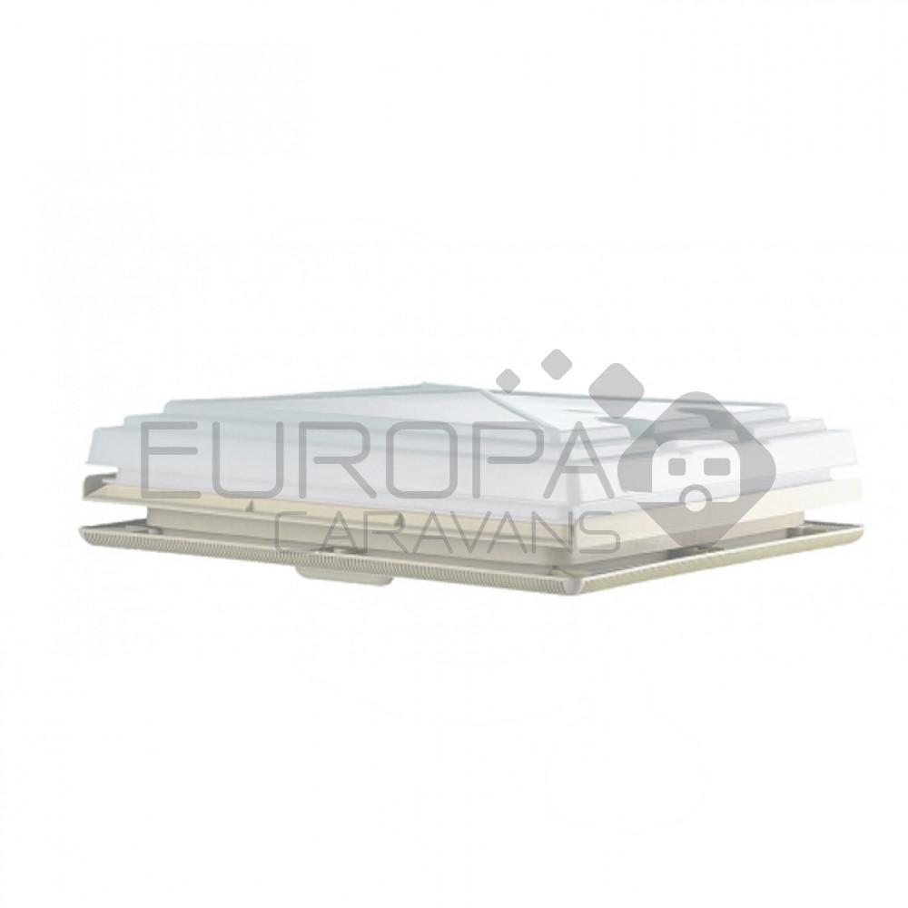 MPK Dakluik 40x40 Grijs Kader+Combirollo