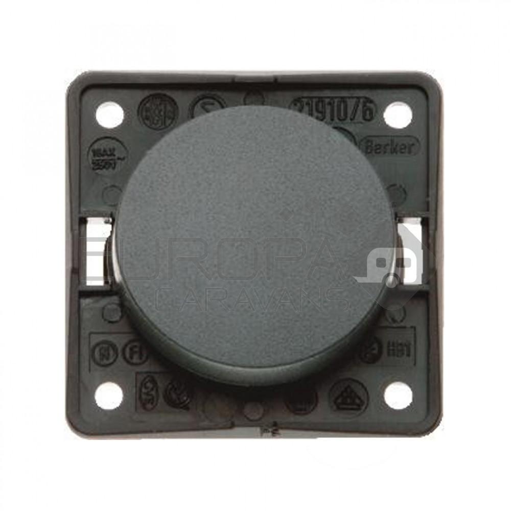 Berker Wipschakelaar Flow/Pure Enkel Inbouw Antraciet Mat