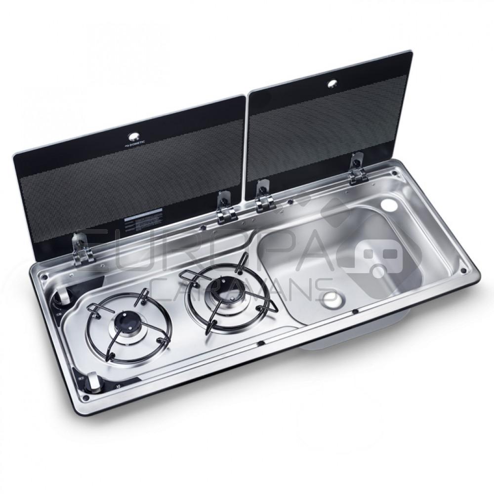 Dometic 2-pits kook- Spoelcombinatie MO9722L AM