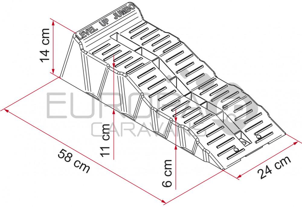 Fiamma Kit Level up Jumbo 97901-053