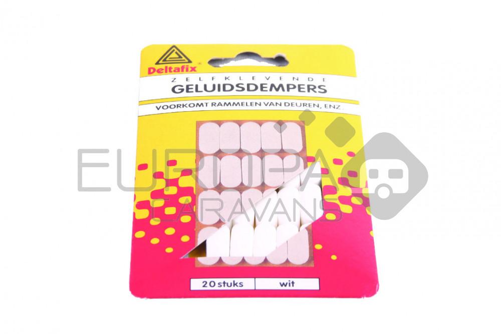 Deltafix Geluiddempers Wit 20st