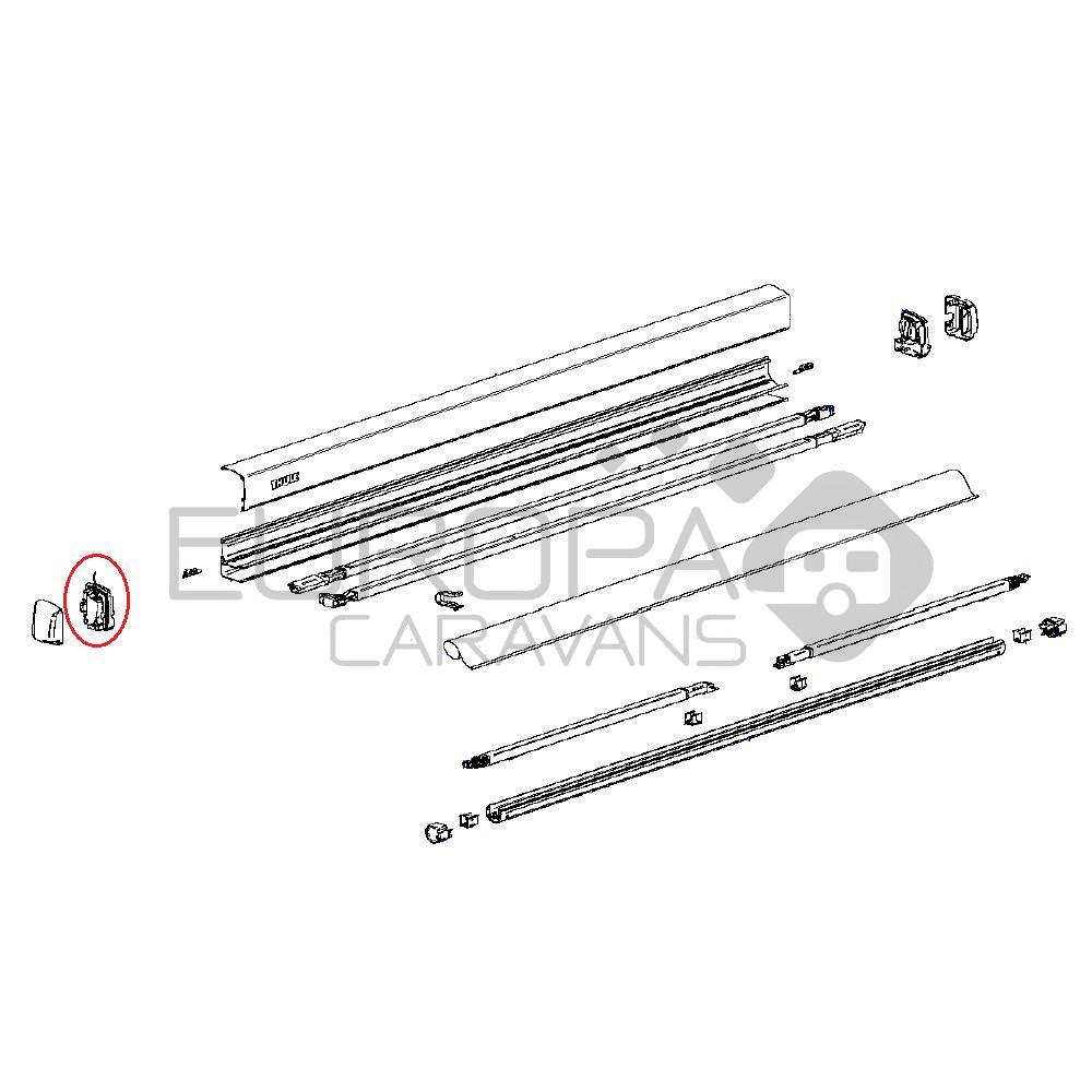 Thule Endplate Assy L 3200